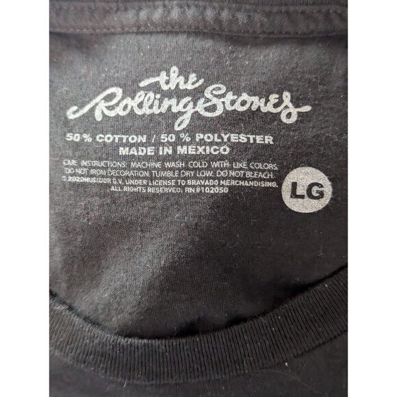 The Rolling Stones 1975 North American Tour T-Shirt - Size L - Picture 2 of 3